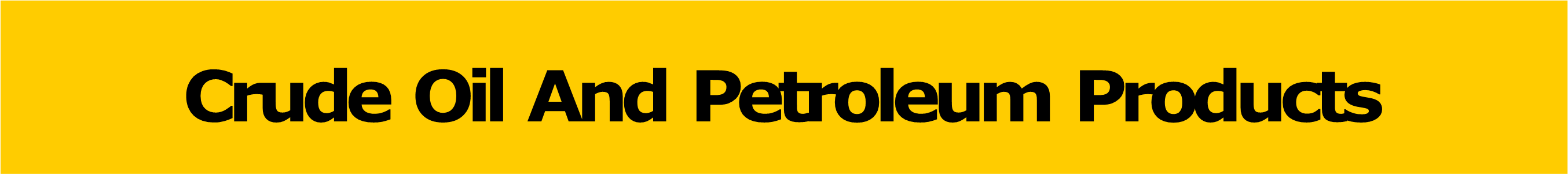Crude Oil